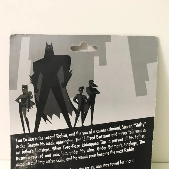 The New Batman Adventure Robin Bendable Figure 5 Inch Tall Toy DC Comics - Picture 9 of 16